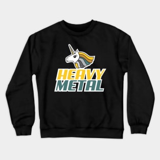 Unicorn Heavy Metal Premium Crewneck Sweatshirt